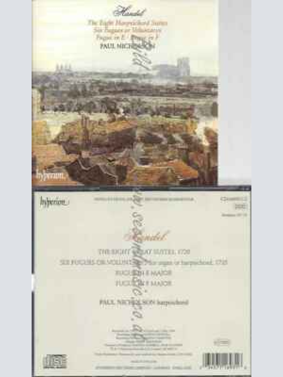 CD--NICHOLSON,PAUL UND HÄNDEL,GEORG FRIEDRICH--SUITEN UND FUGEN