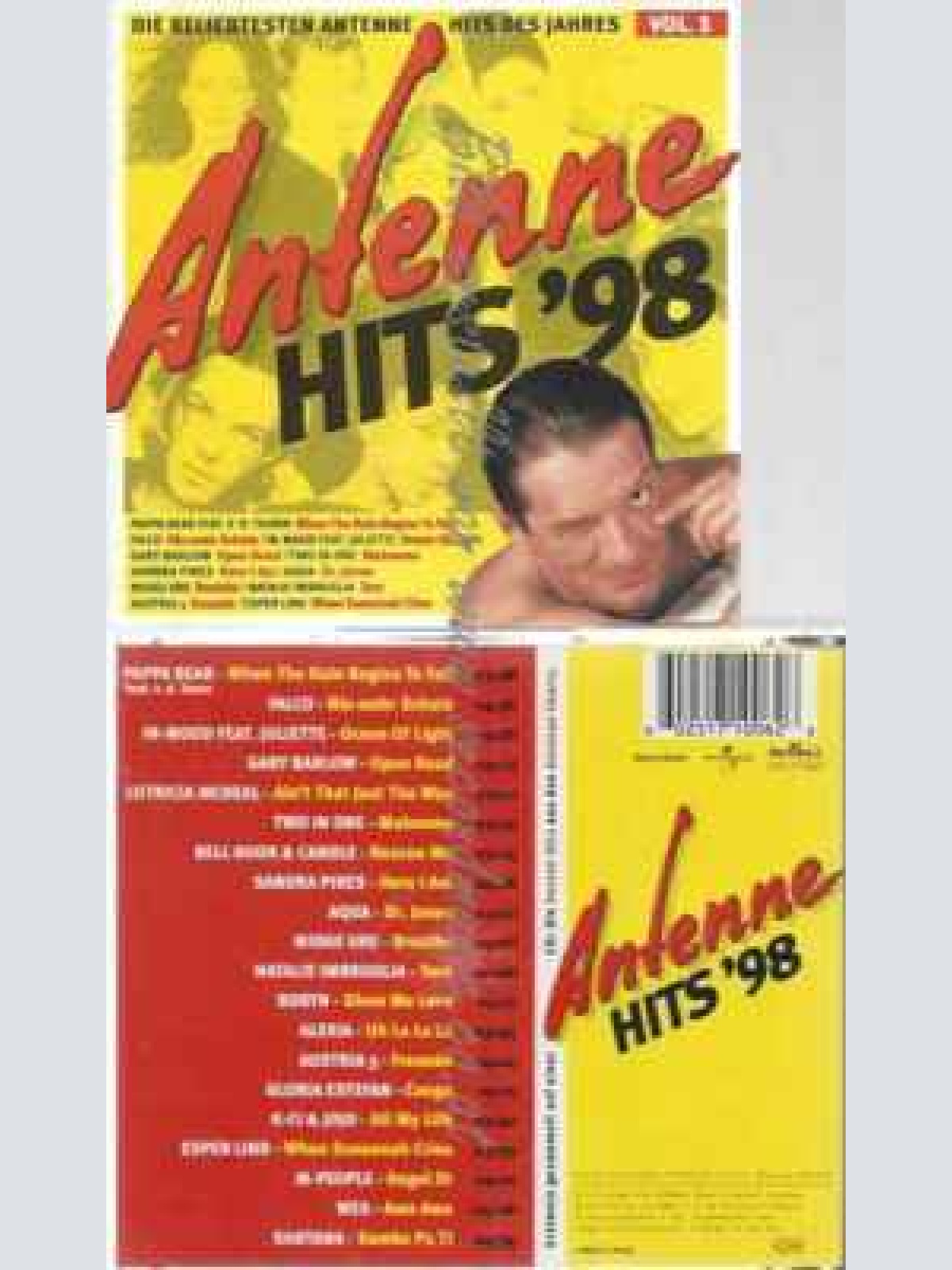CD--DIVERSE--ANTENNE HITS 98 VOL.1