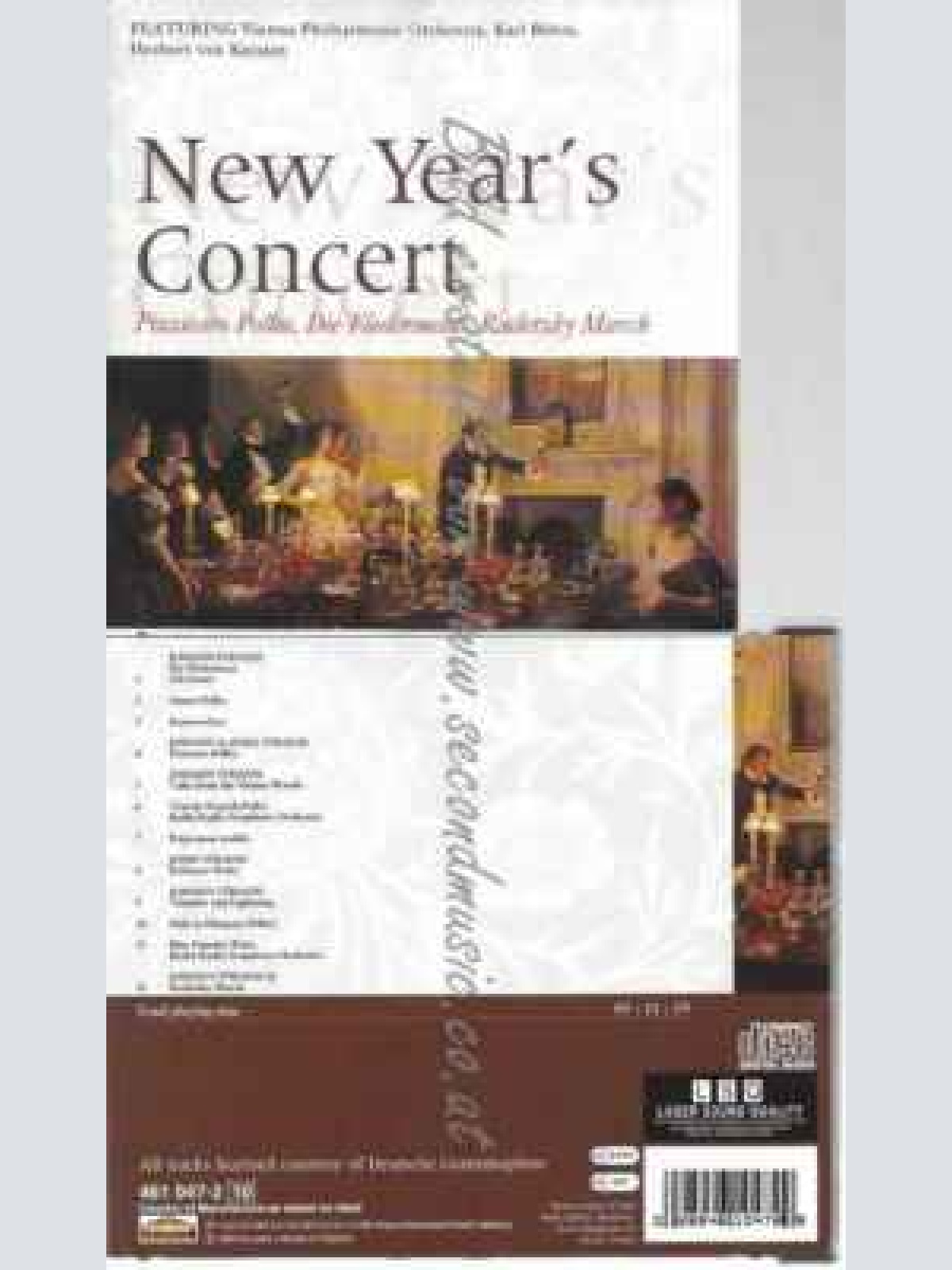 CD--VARIOUS UND STRAUSS,JOHANN (SOHN)--NEUJAHRSKONZERT * NEW YEAR'S C