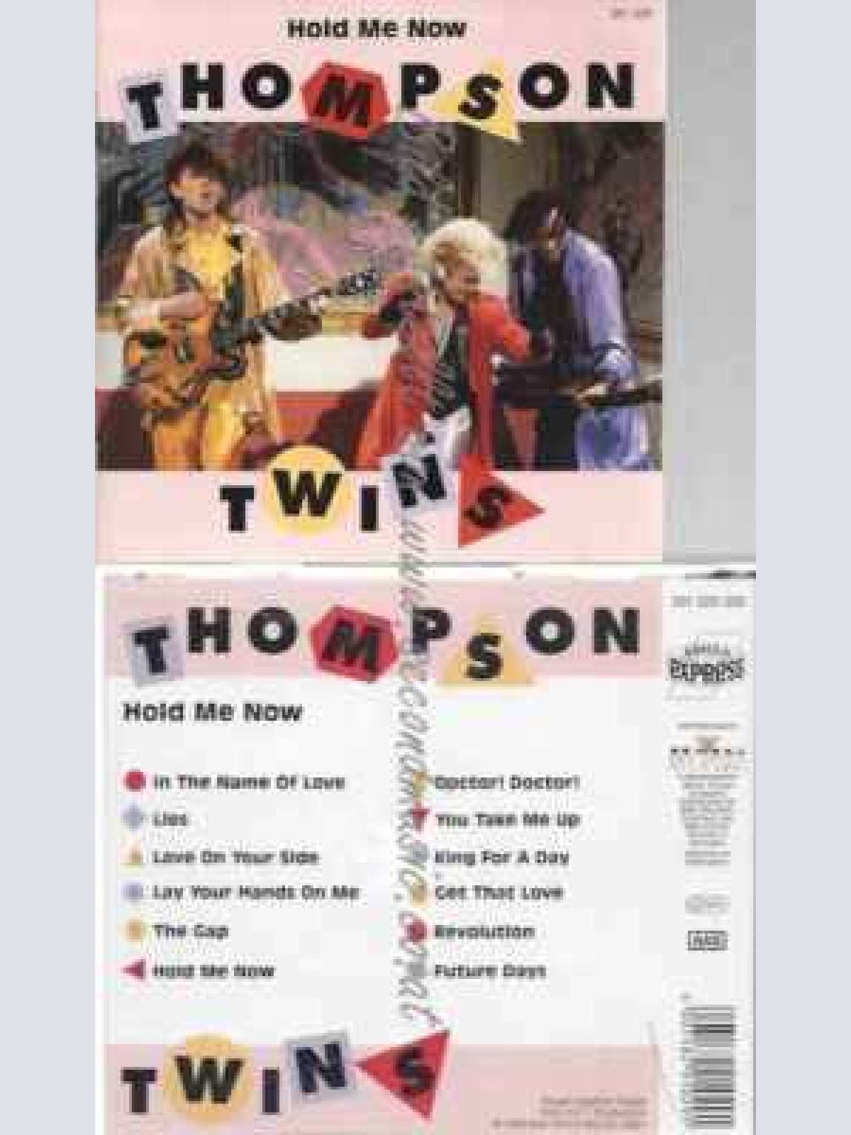 CD--THOMPSON TWINS--HOLD ME NOW (COMPILATION, 12 TRACKS, 1993)