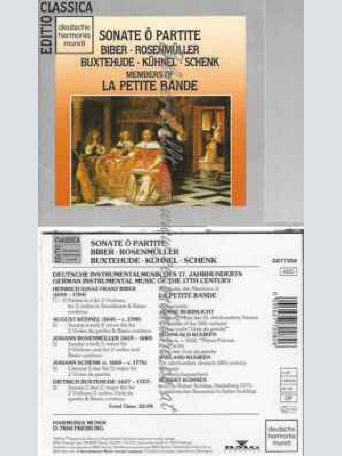 CD--BIBER, BUXTEHUDE, ET AL.--SONATEN UND PARTITEN