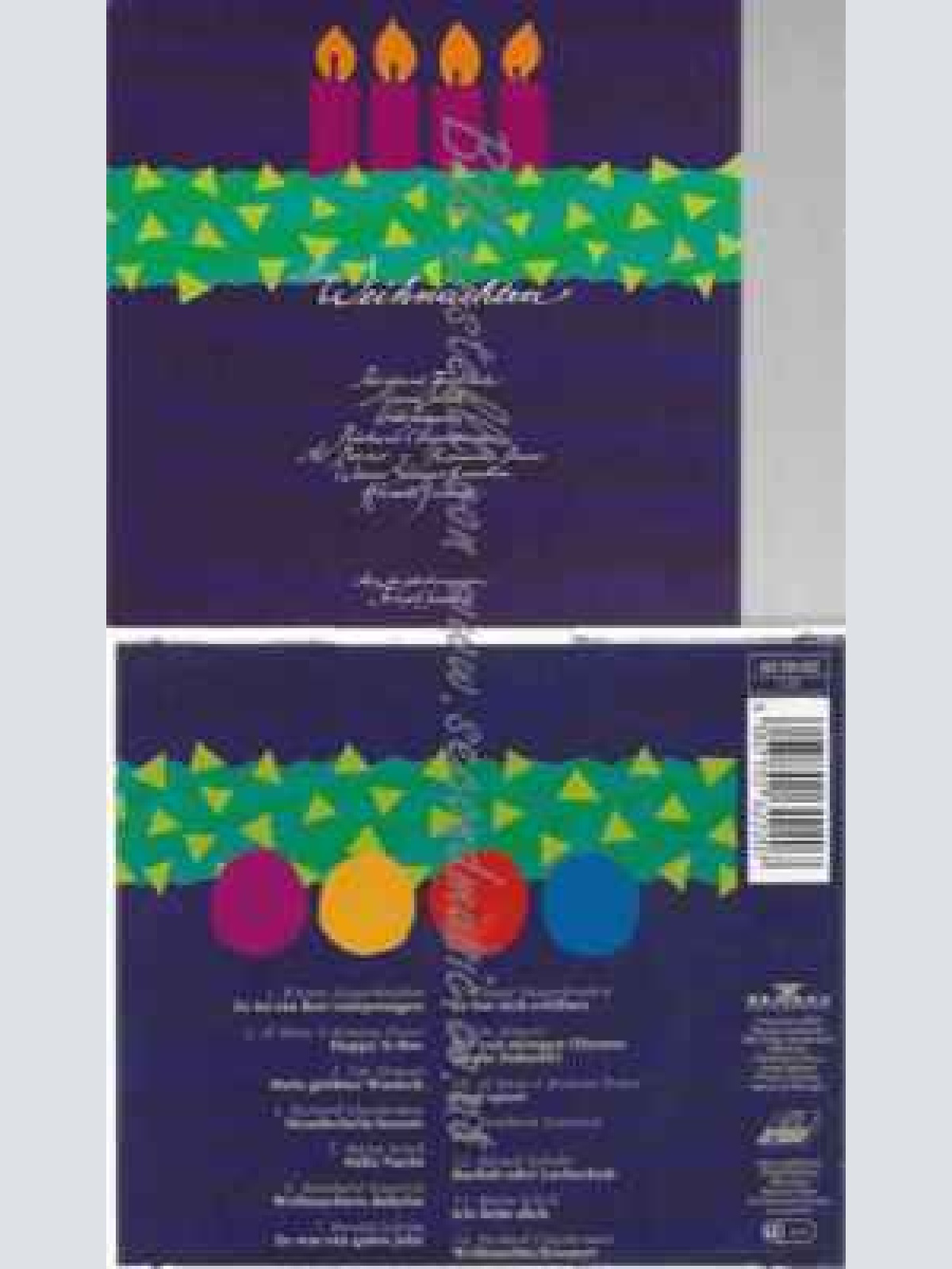 CD--Mein Weihnachten  - Fendrich / Bill - Jürgens -