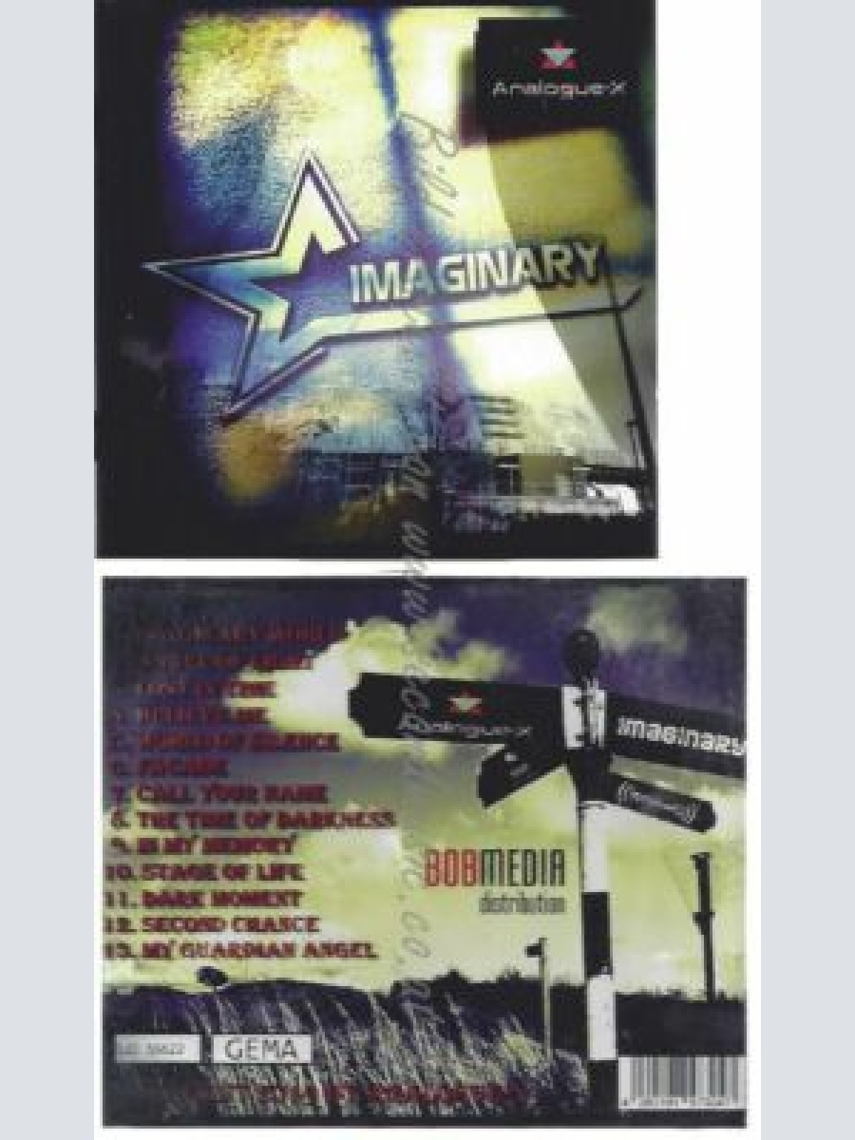 CD-- ANALOGUE-X  --IMAGINARY