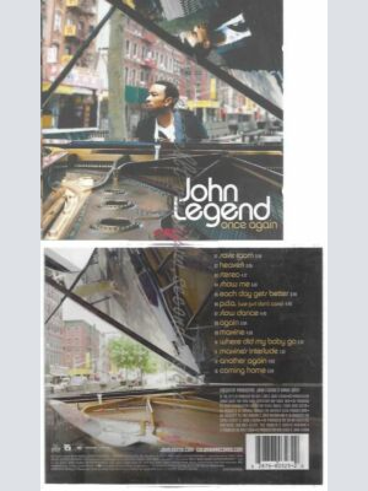 CD-- JOHN LEGEND  --ONCE AGAIN