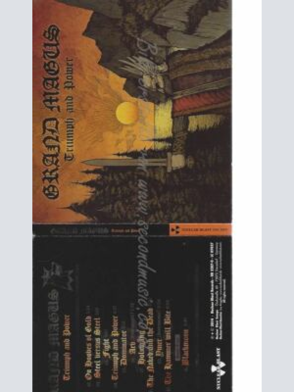 CD-- GRAND MAGUS  --TRIUMPH AND POWER
