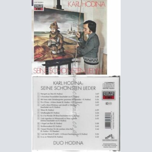 CD-- HODINA,KARL DUO--DIE SCHÖNSTEN LIEDER