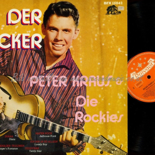LP--PETER KRAUS & DIE ROCKIES DER ROCKER // BEAR FAMILY