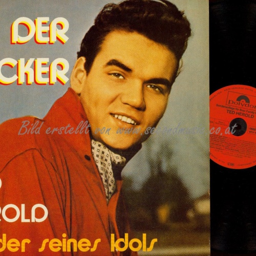 LP--TED HEROLD LIEDER SEINES IDOLS  // BEAR FAMILY