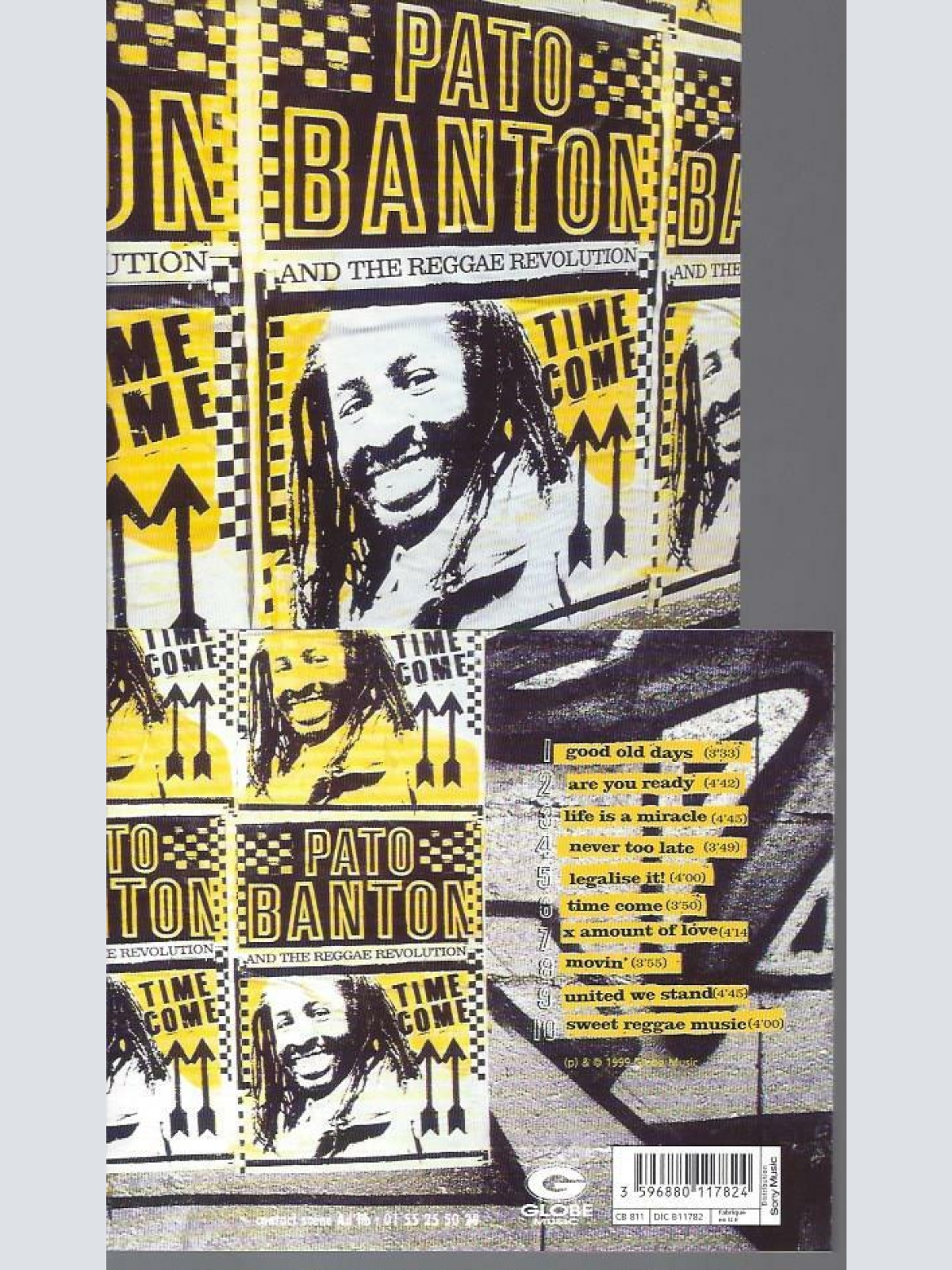 CD-  Pato Banton & The Reggae Revolution – Time Come