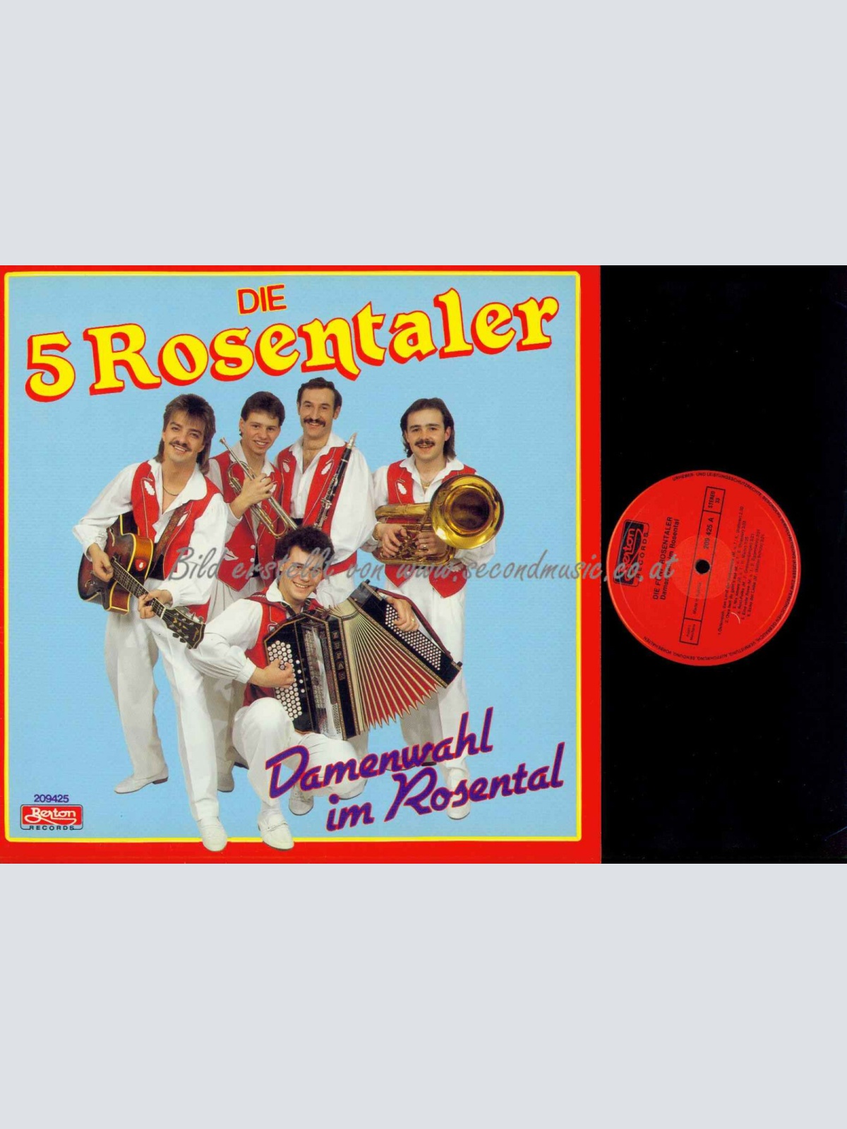 LP--Die 5 Rosentaler --Damenwahl im Rosental  //    //NM