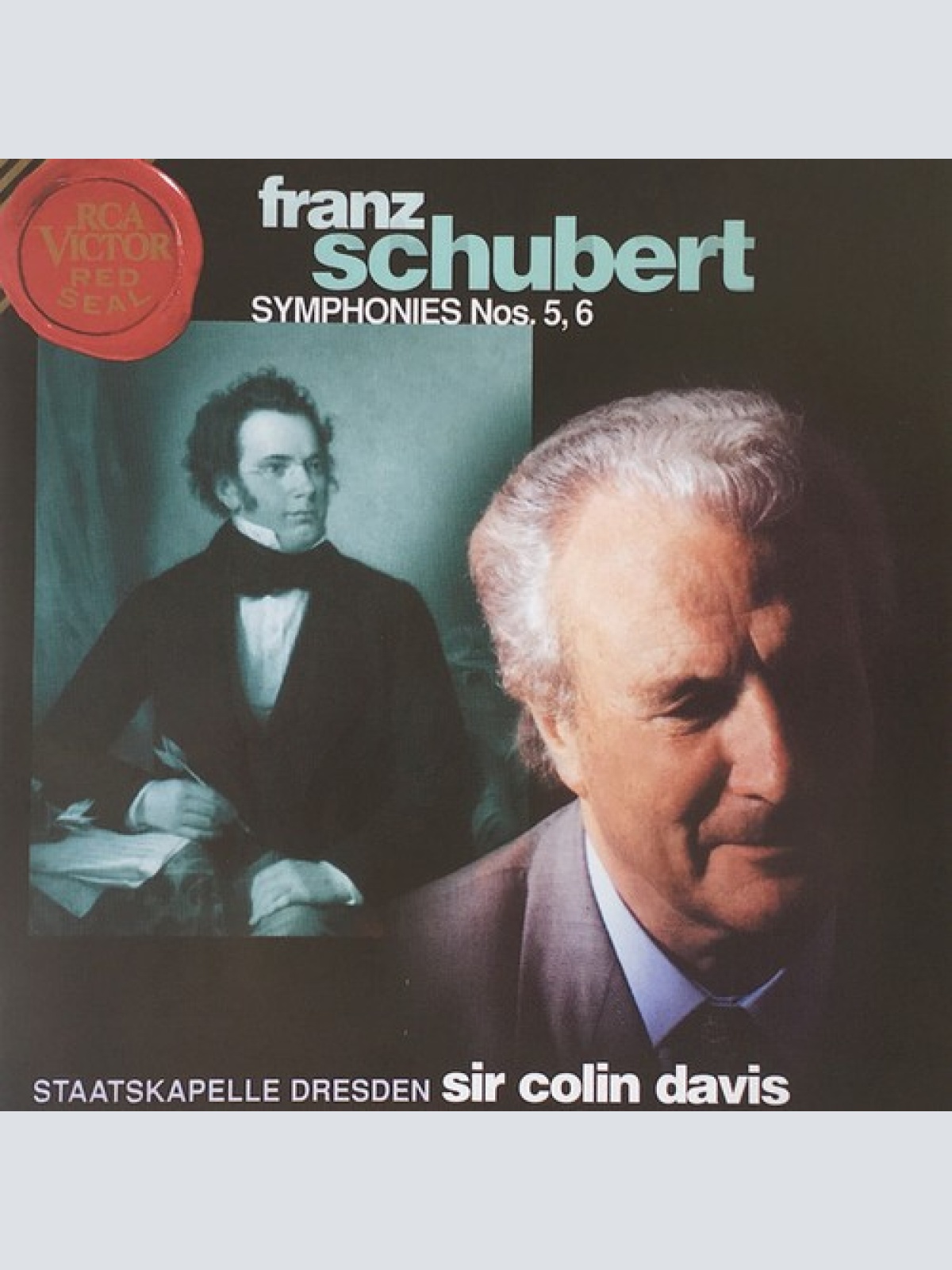 CD Franz Schubert, Staatskapelle Dresden, Sir Colin Davis - Symphonies Nos. 5, 6
