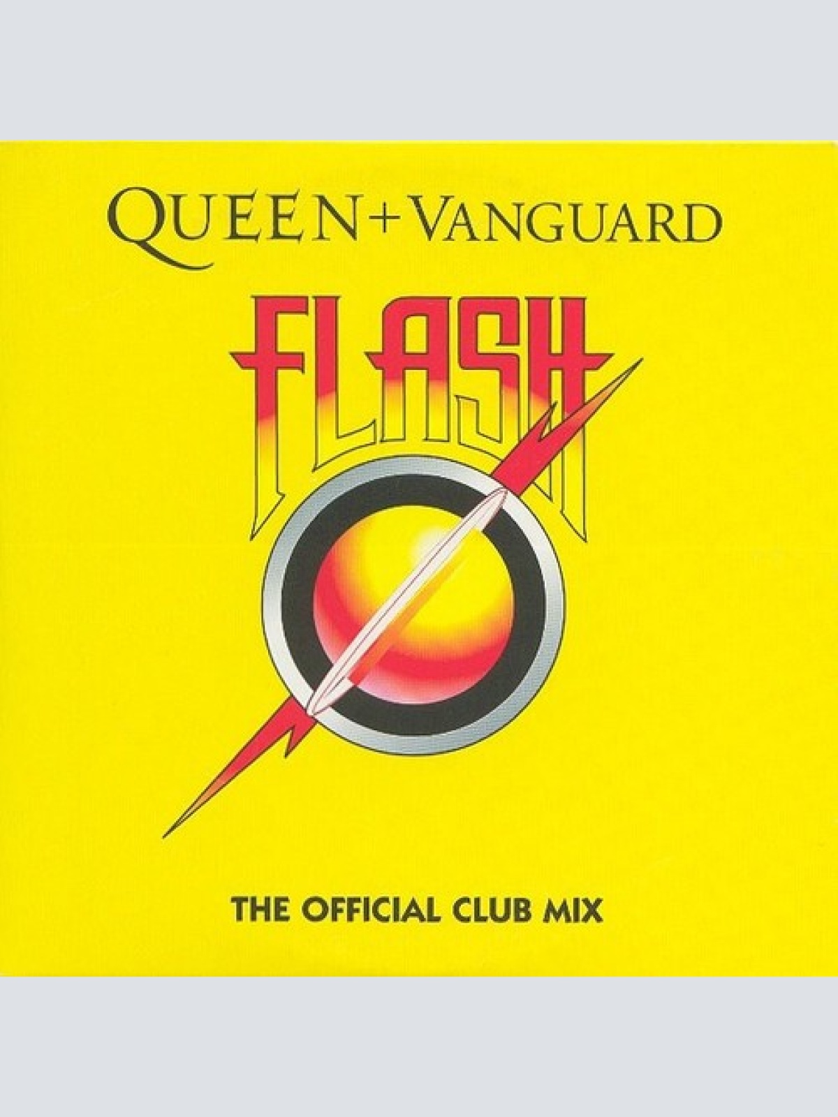 CD, Single, Promo Queen + Vanguard - Flash (The Official Club Mix)