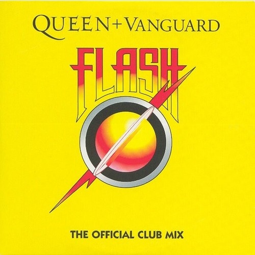CD, Single, Promo Queen + Vanguard - Flash (The Official Club Mix)