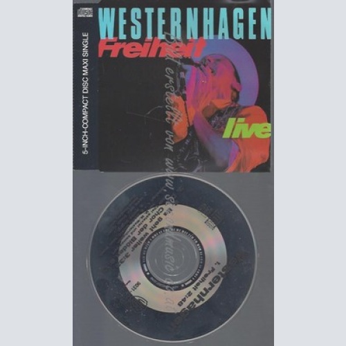 CD--S GEHT WEITER / WESTERNHAGEN -- - SINGLE -- FREIHEIT