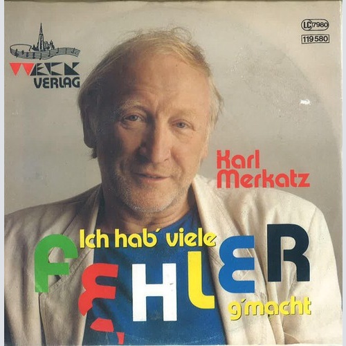 7", Single Karl Merkatz - Fehler