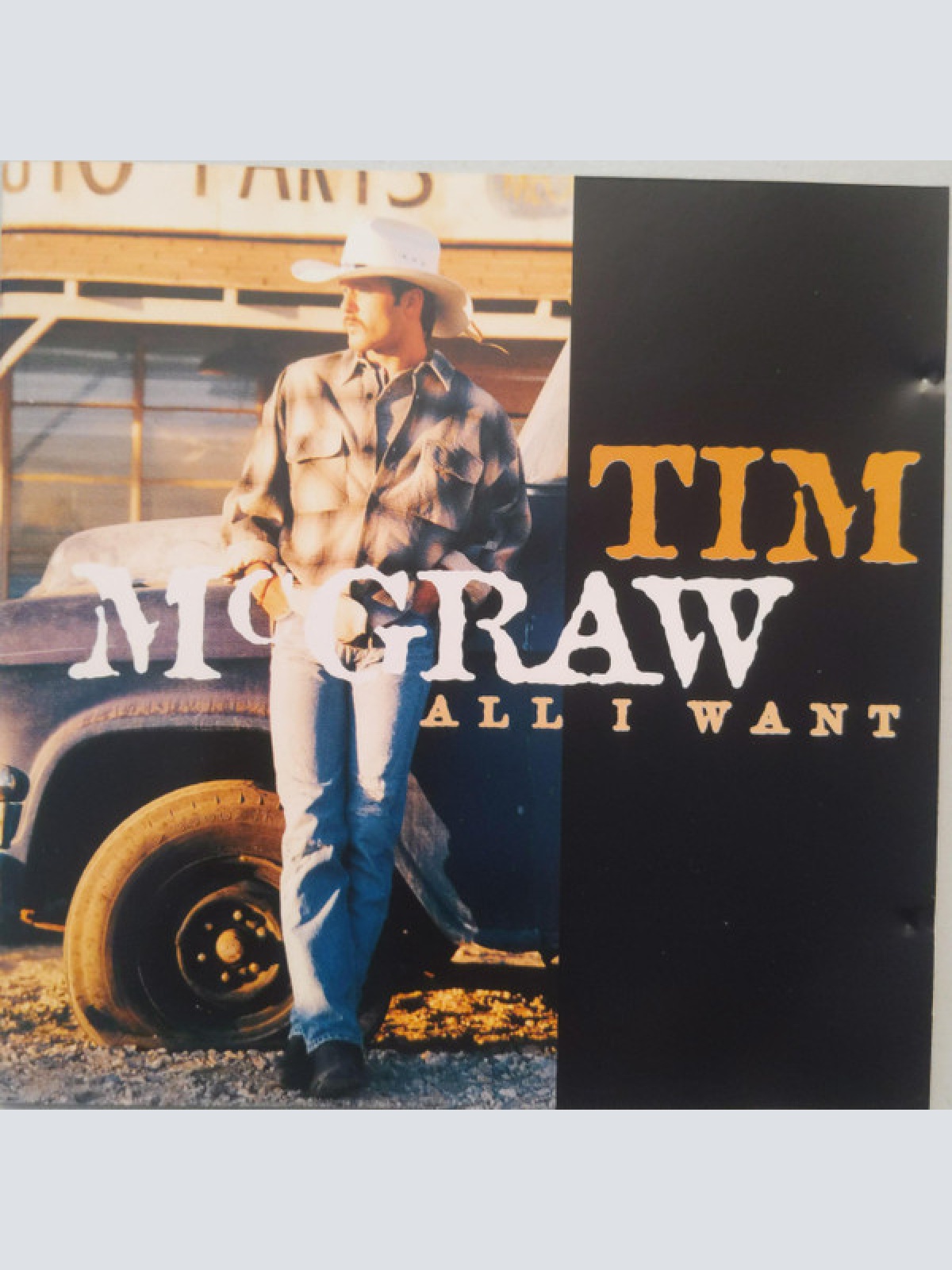 CD, Album Tim McGraw - All I Want