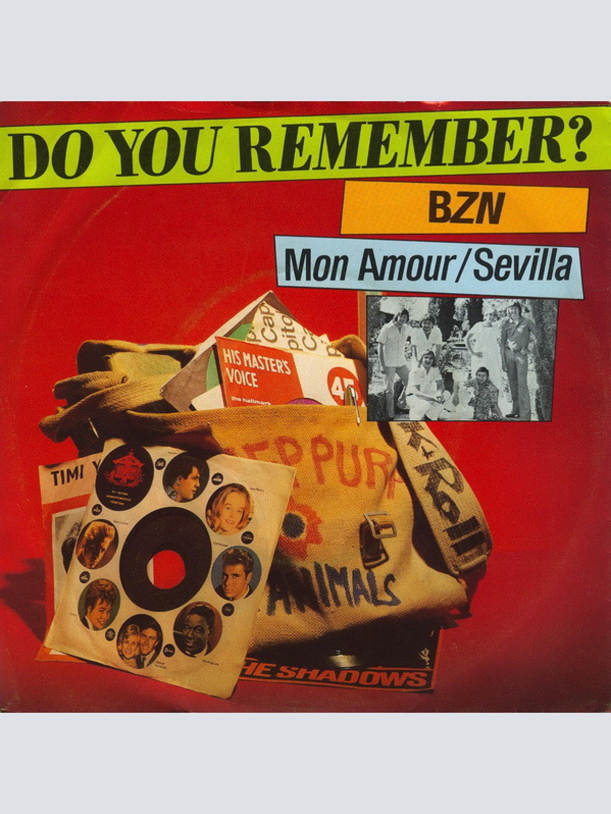 7", Single BZN - Mon Amour / Sevilla