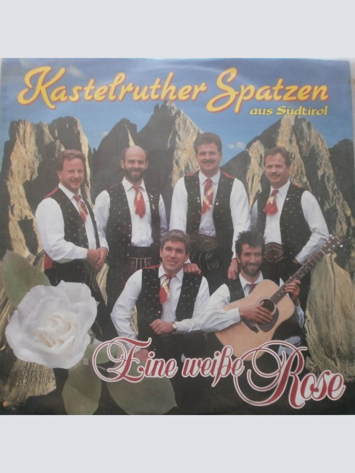 7", Single Kastelruther Spatzen - Eine Weiße Rose