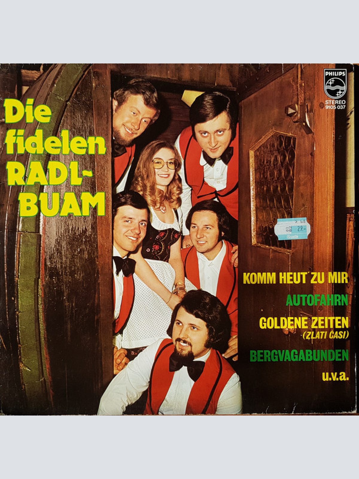 LP, Album Die Fidelen Radlbuam - Die Fidelen Radlbuam