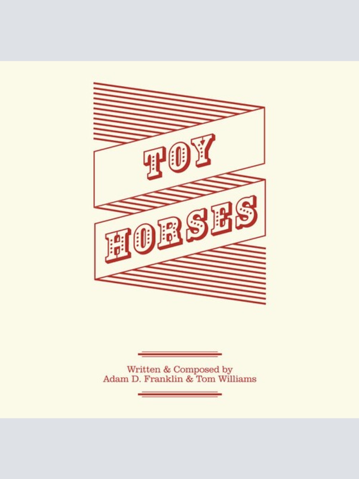CD, Album Toy Horses - Toy Horses