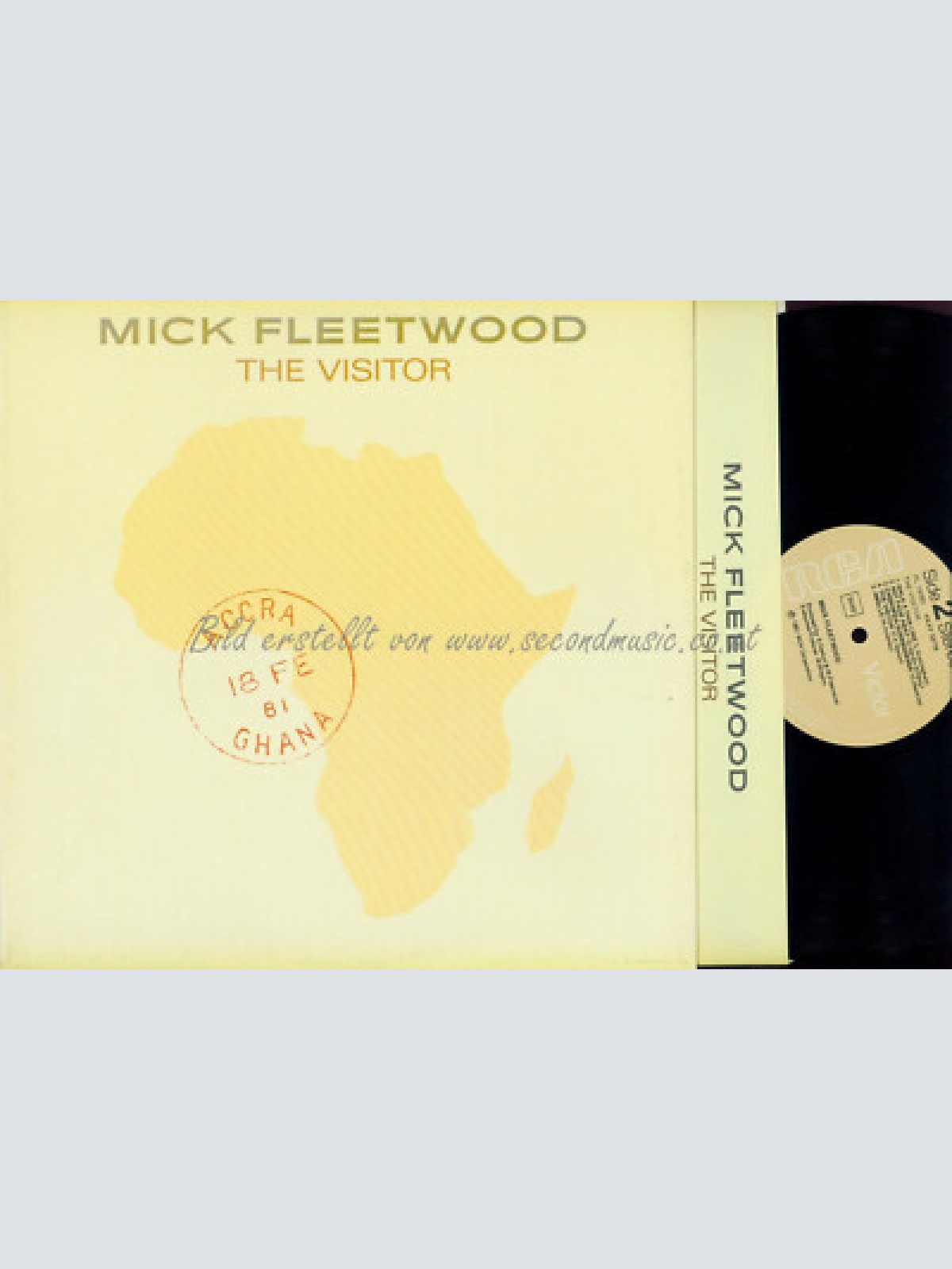 LP-- Mick Fleetwood – The Visitor // OIS // ITALY  //FOC