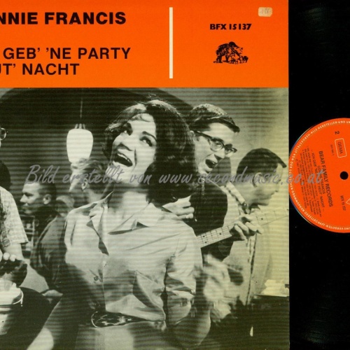 LP-CONNIE FRANCIS ICH GEB NE PARTY HEUT NACHT // BEAR FAMILY