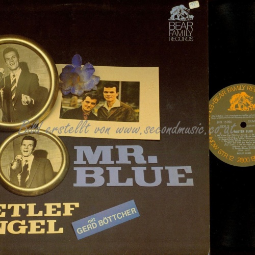 LP--DETLEF ENGEL MISTER BLUE