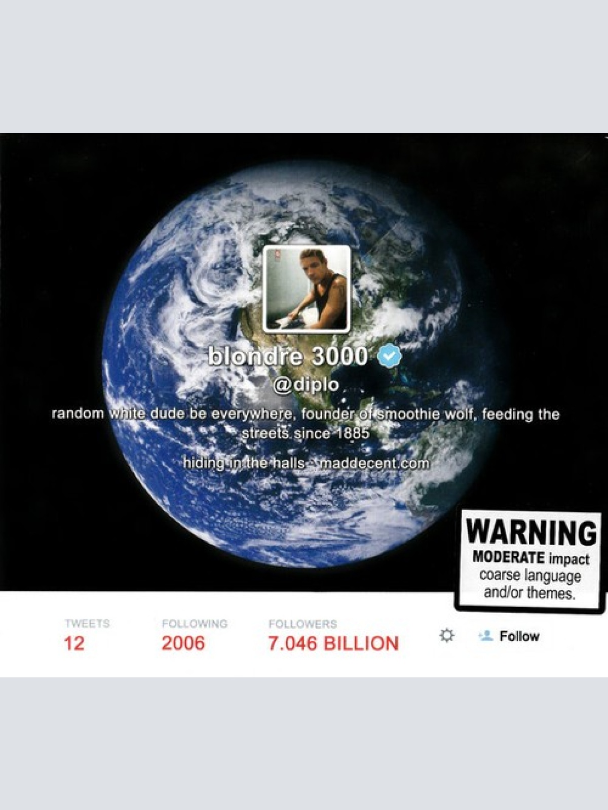 CD, Comp Diplo - Random White Dude Be Everywhere