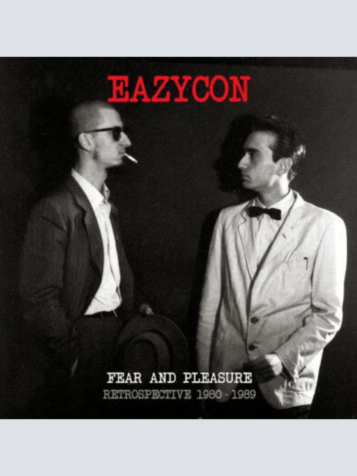 LP + CD Eazycon - Fear And Pleasure - Retrospective 1980-1989