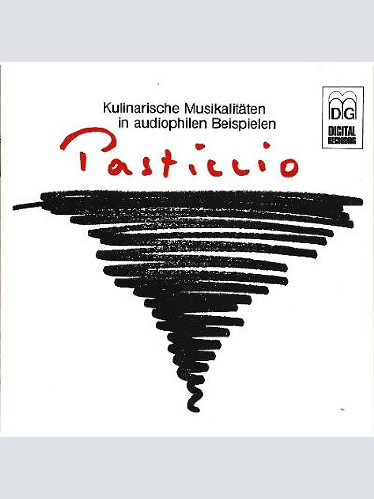 CD Various - Pasticcio - Kulinarische Musikalitäten In Audiophilen Beispielen