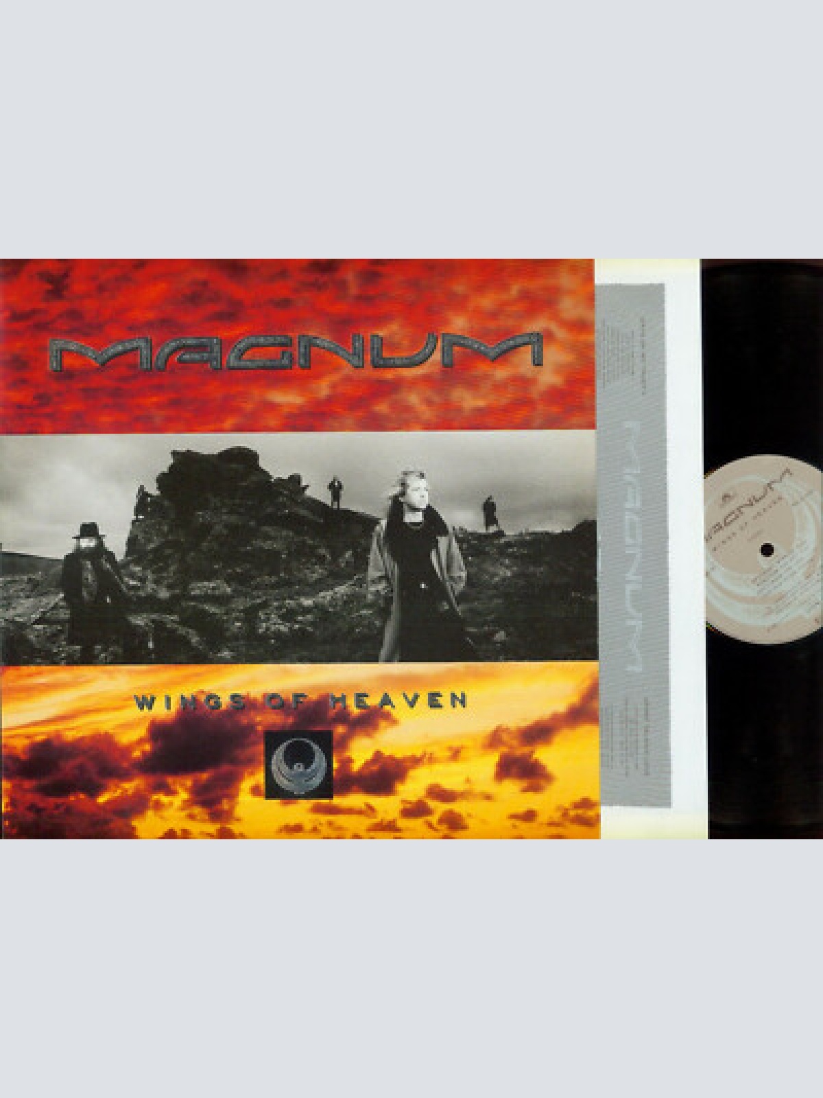LP--  Magnum   Wings Of Heaven   / OIS