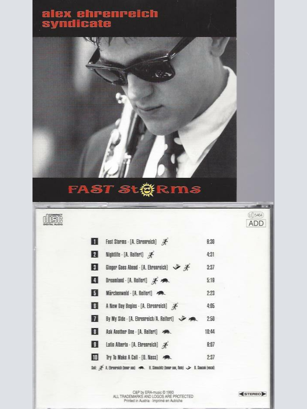 CD -Alex Ehrenreich Syndicate Fast Storms