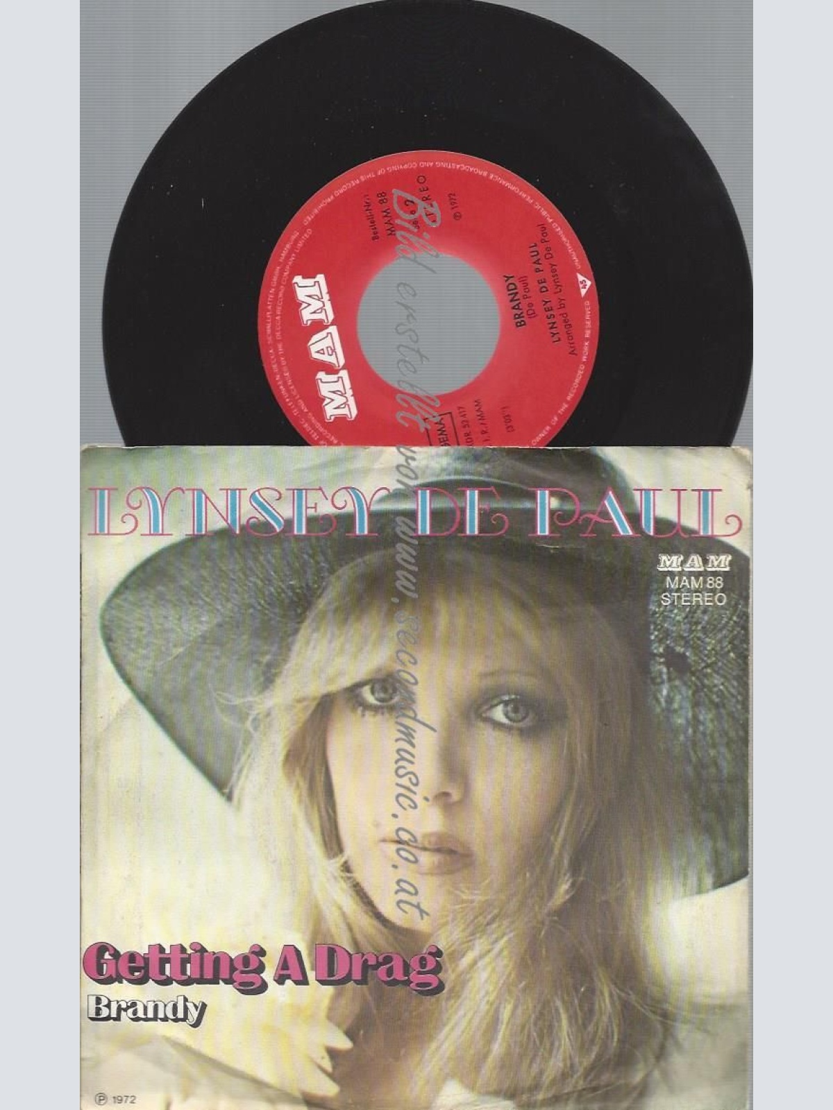 7"  Lynsey De Paul  Getting A Drag