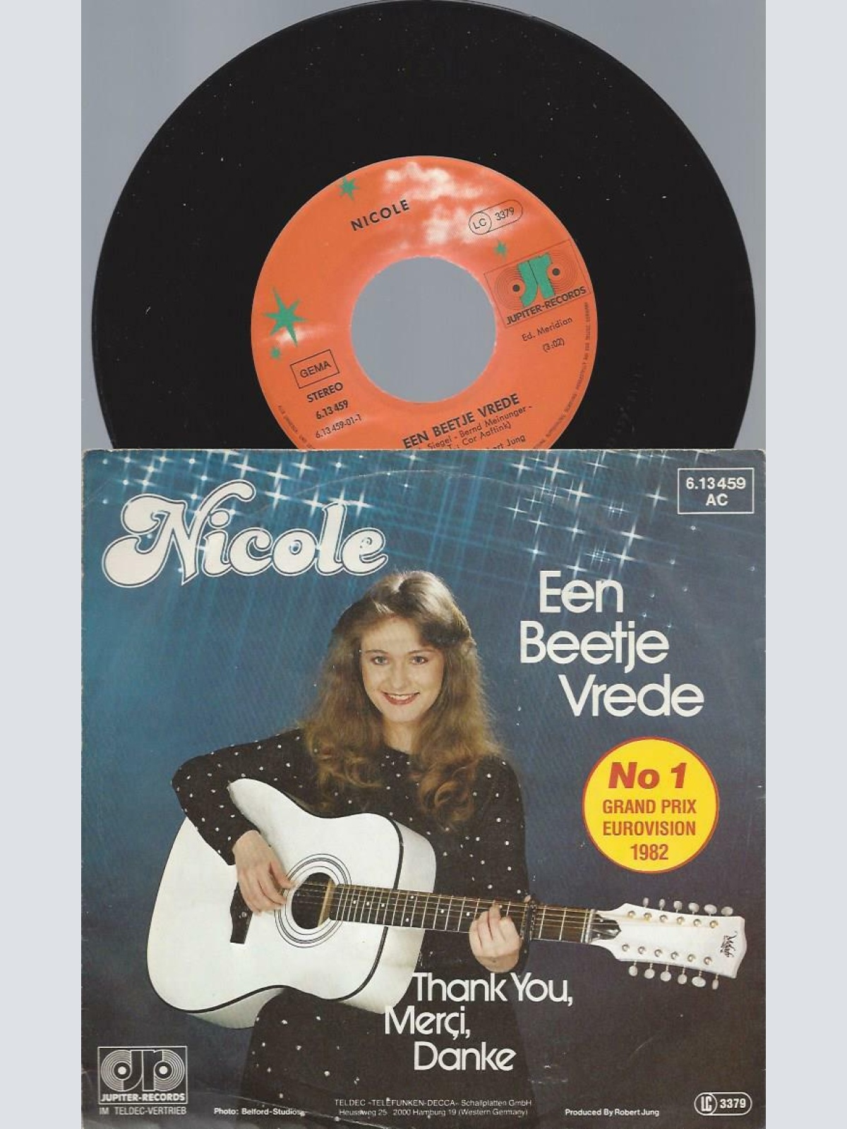 7"  Nicole  Een Beetje Vrede