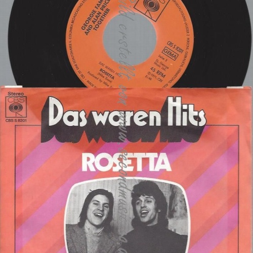 7"   Georgie Fame And Alan Price  The Ballad Of Bonnie & Clyde / Rosetta