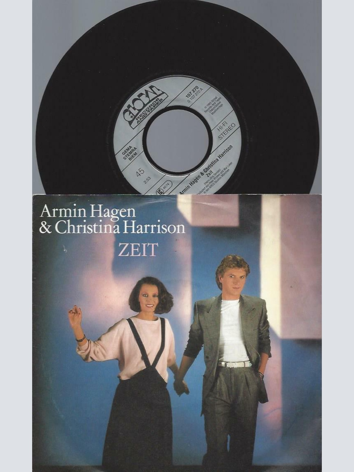 7" Armin Hagen & Christina Harrison – Zeit