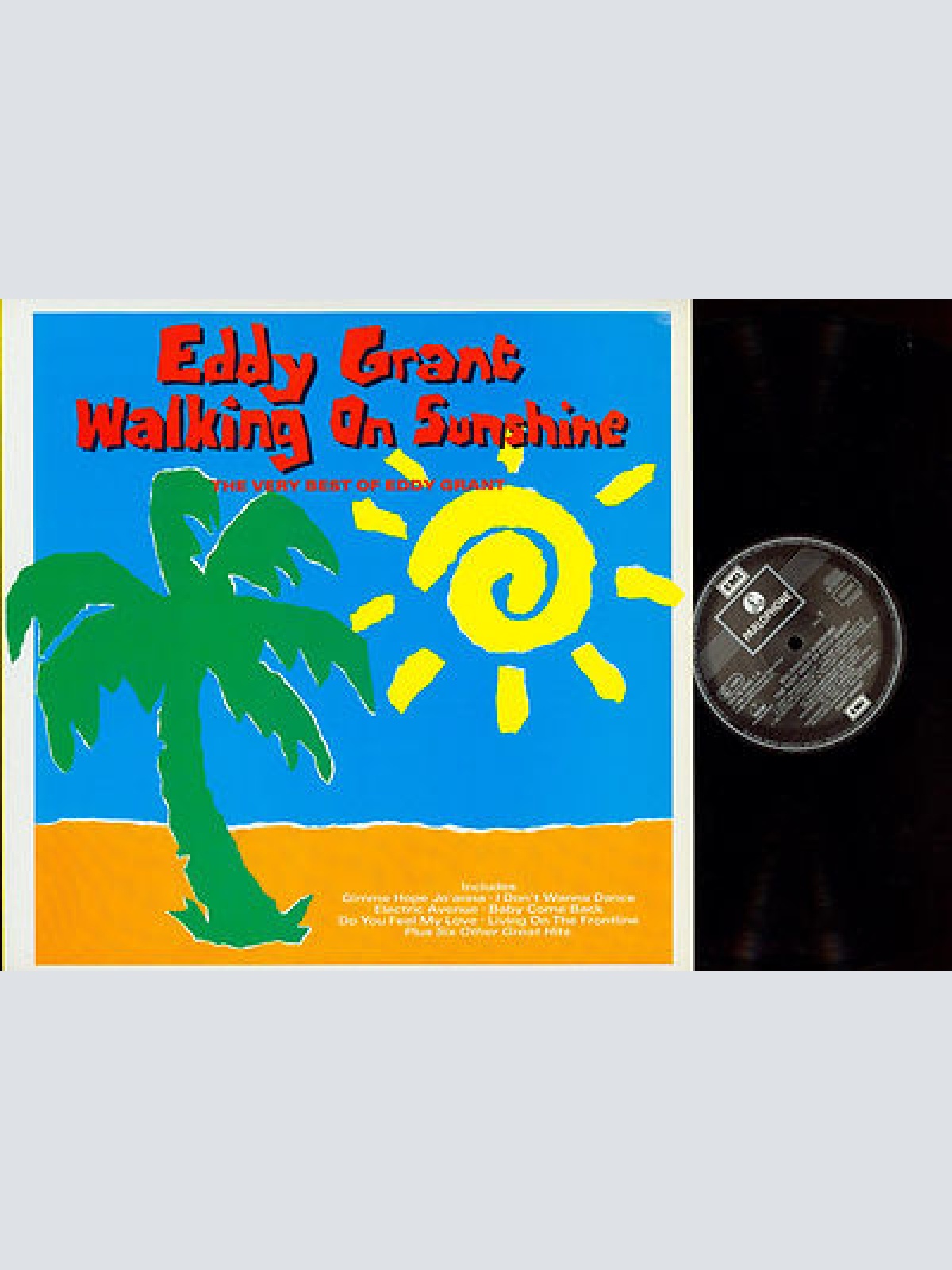 LP--Eddy Grant--Walkng on Sunshine //NM