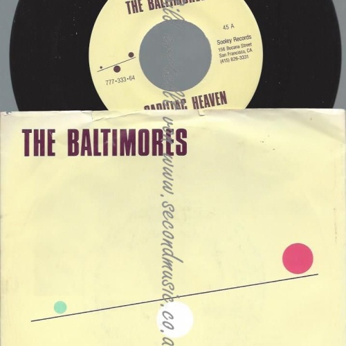 7"   The Baltimores   – Cadillac Heaven