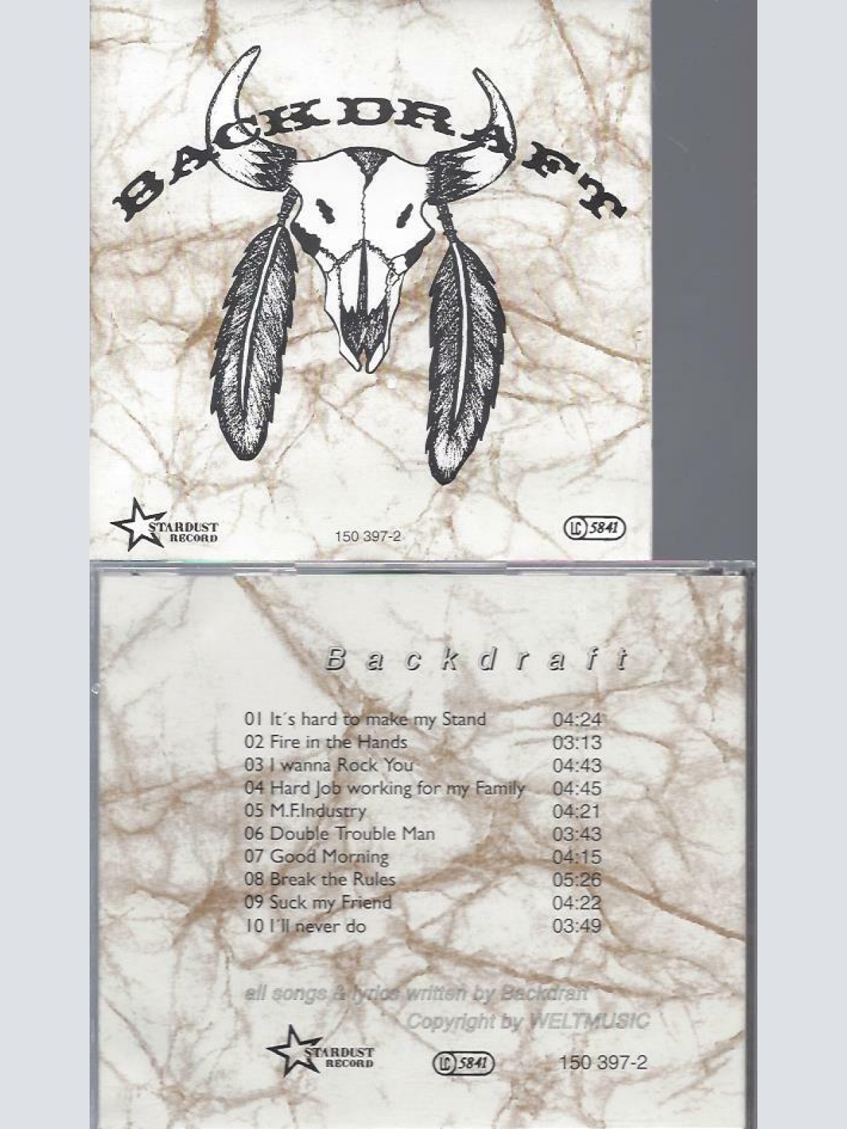 CD- Backdraft Hard & Heavy