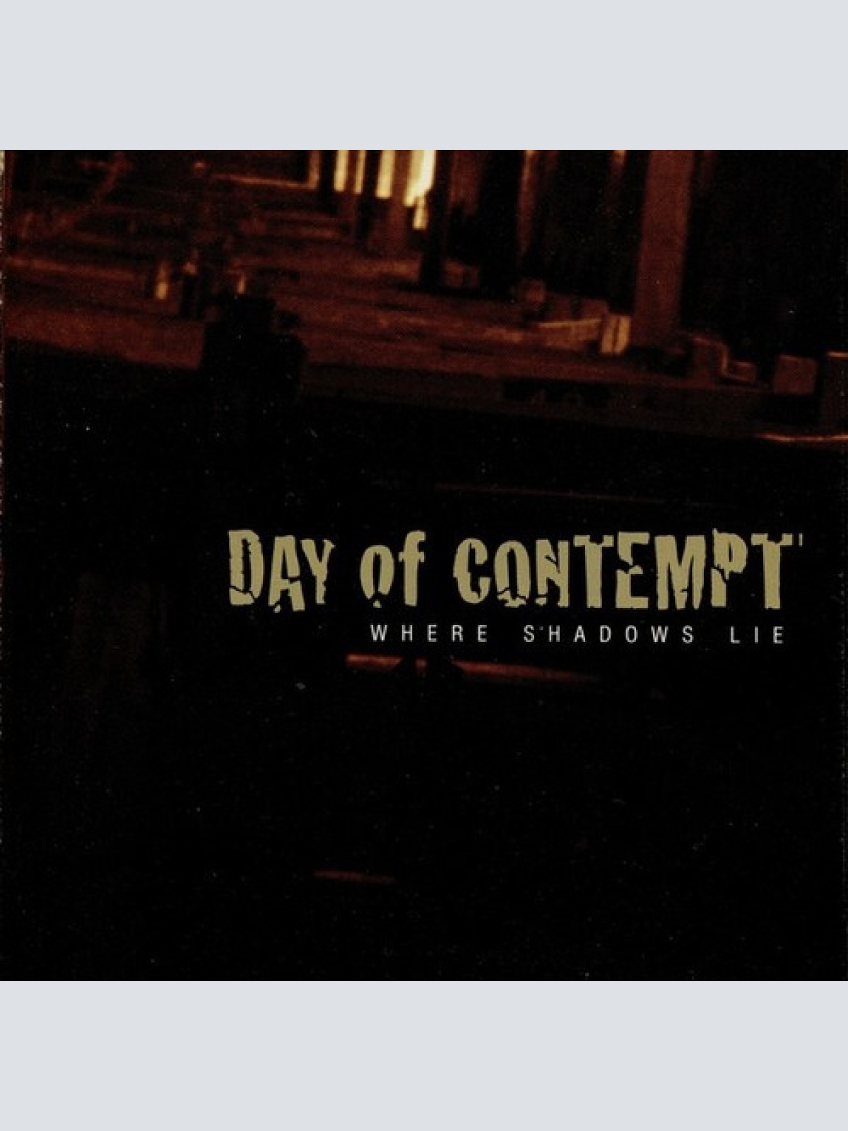 CD, Album Day Of Contempt - Where Shadows Lie