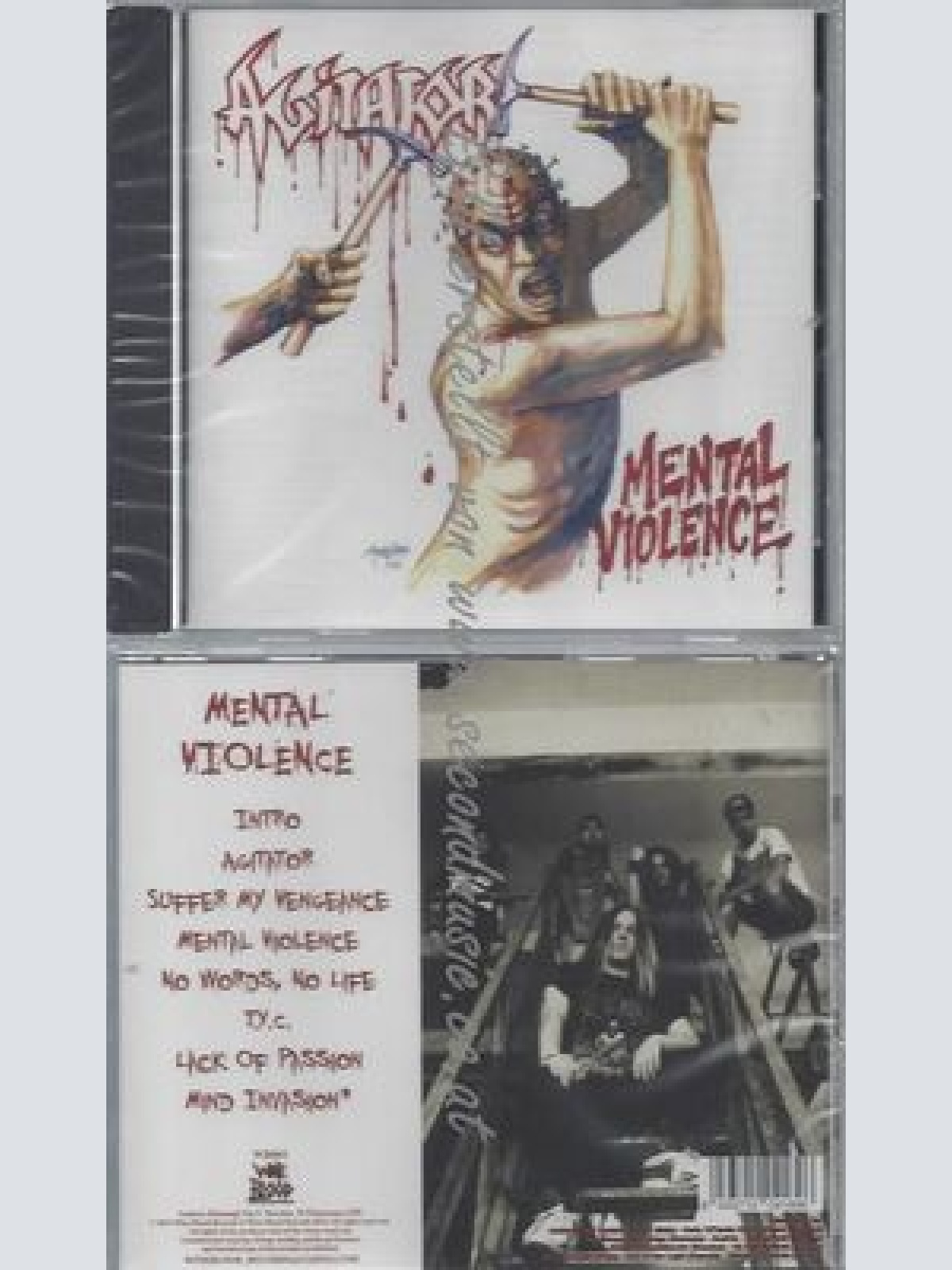 CD--AGITATOR--MENTAL VIOLENCE | IMPORT