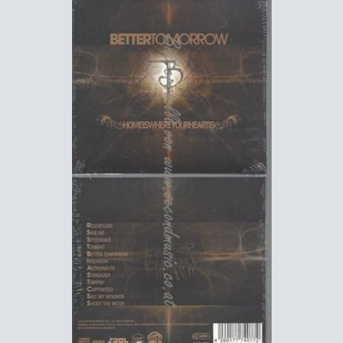CD--BETTER TOMORROW--HOME IS WHERE YOUR HEART IS
