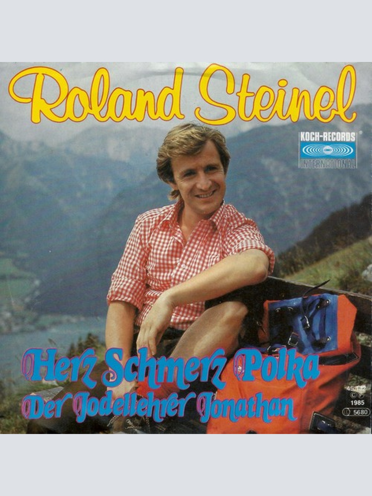 7", Single Roland Steinel - Herz Schmerz Polka