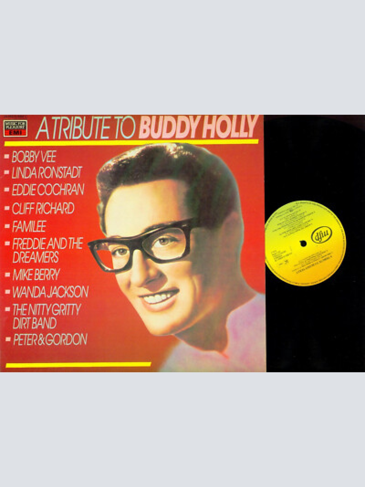 LP- Various -A Tribute To Buddy Holly--1583681