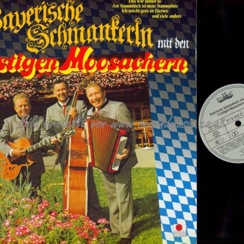 LP-- Bayrische Schmankerln mit den 3 lustigen Moosachern /   NM