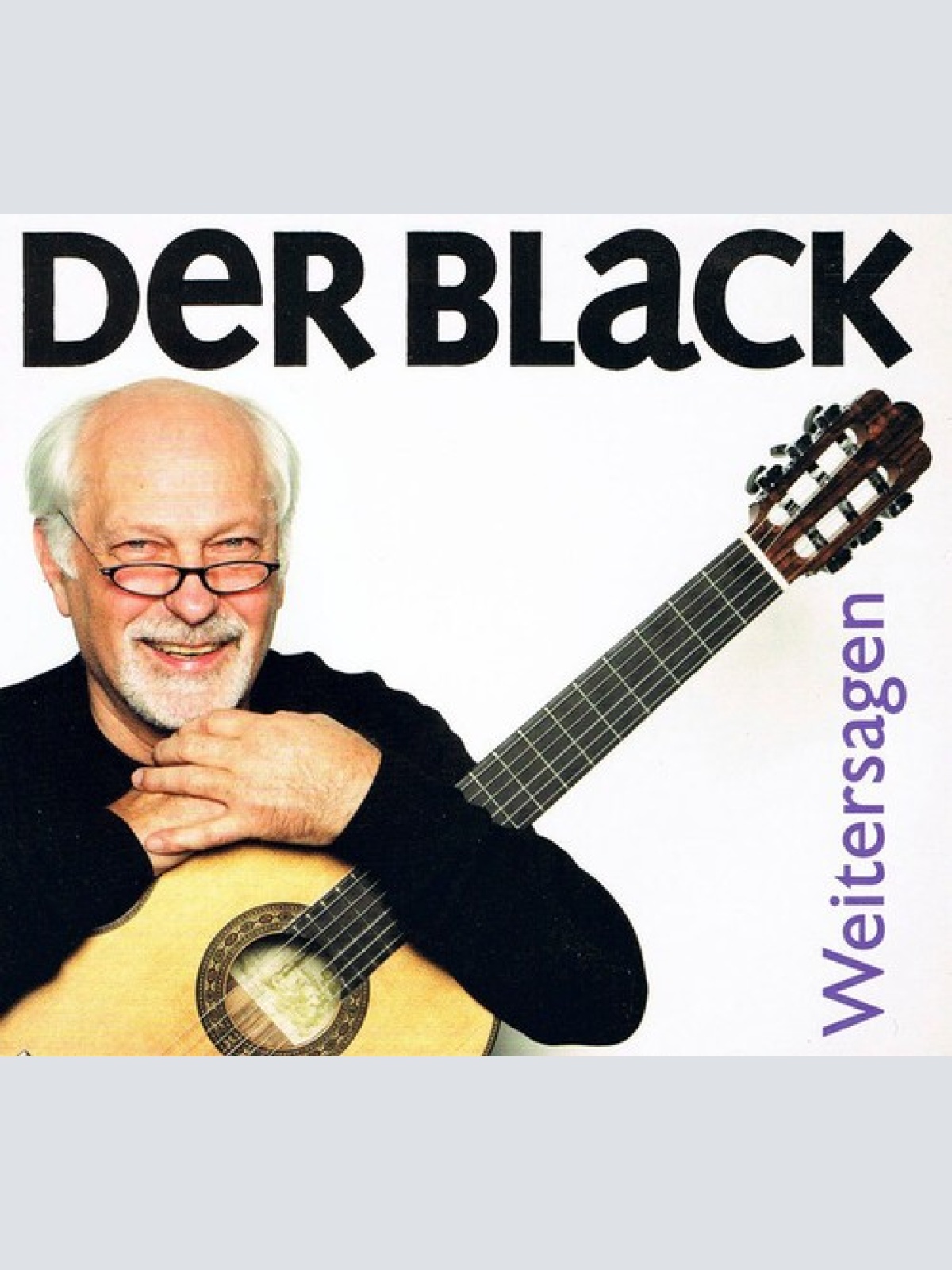 CD, Album Der Black - Weitersagen