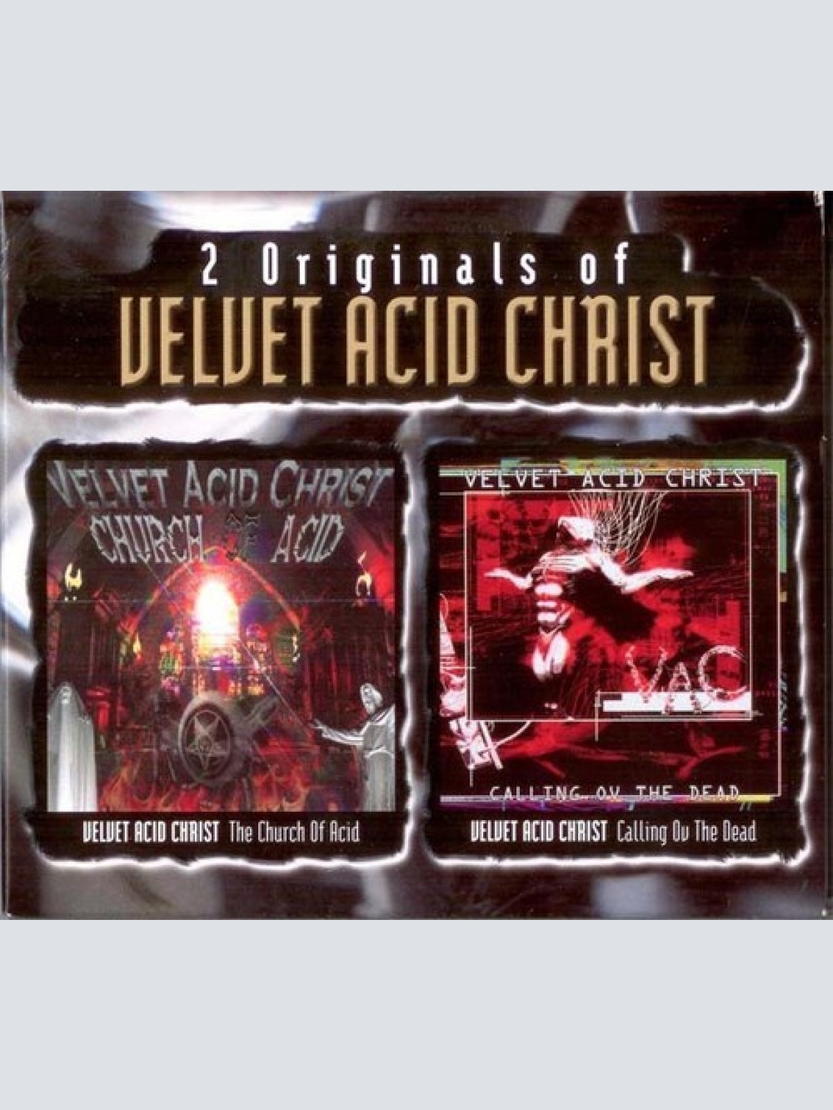 CD, Comp + CD, Album, RE + Comp Velvet Acid Christ - 2 Originals Of Velvet Ac...