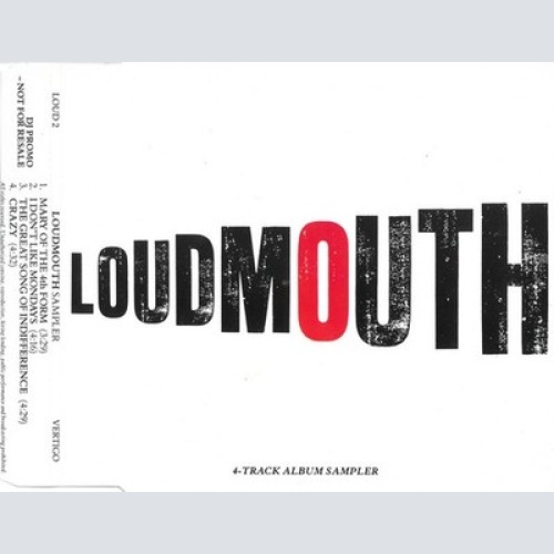 CD, Promo, Smplr Bob Geldof - Loudmouth 4-Track Album Sampler