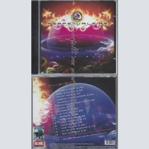 CD--PERPETUAL FIRE--INVISIBLE [+ , LIMITED EDITION] | LIMITED EDITION