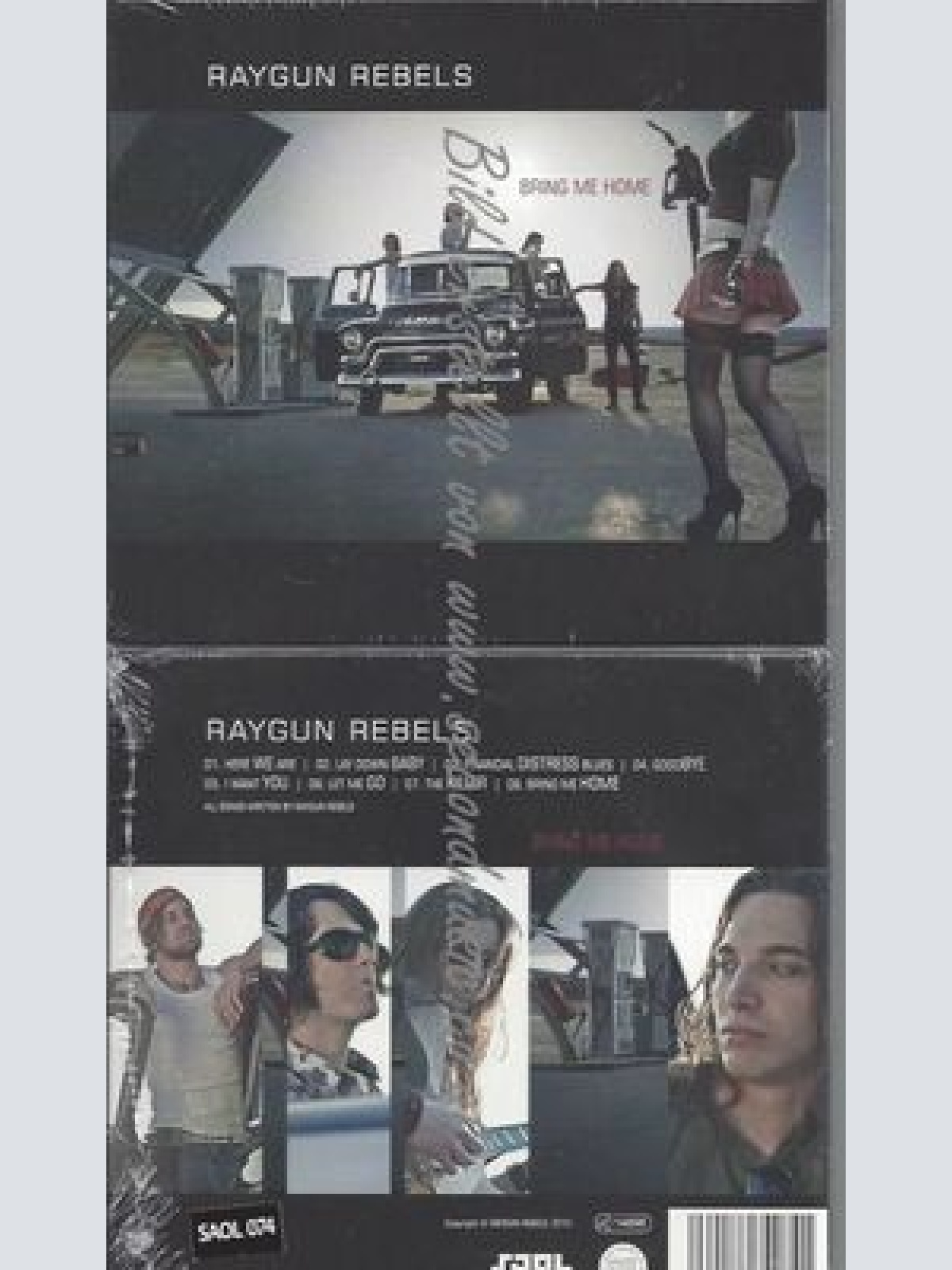 CD--RAYGUN REBELS--BRING ME HOME